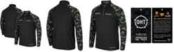 Colosseum Men's Black UCF Knights OHT Military-Inspired Appreciation Take Flight Raglan Quarter-Zip Jacket